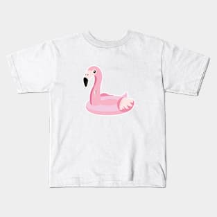 Flamingo Float Kids T-Shirt